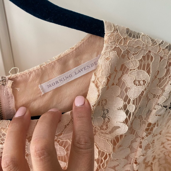 Blush Pink Morning Lavender Dress - Picture 8 of 8